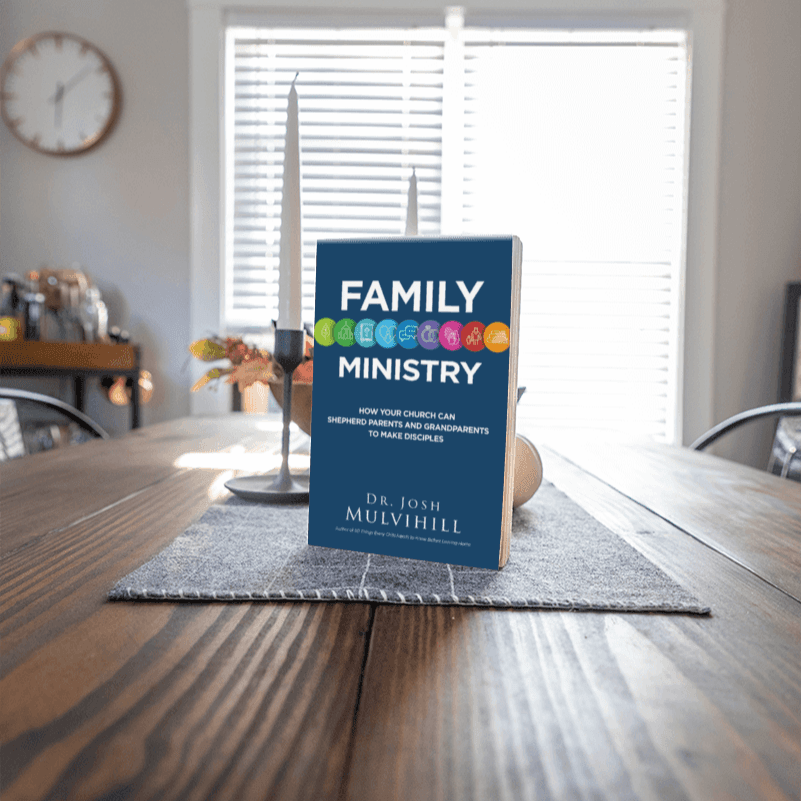 Family Ministry book mockup