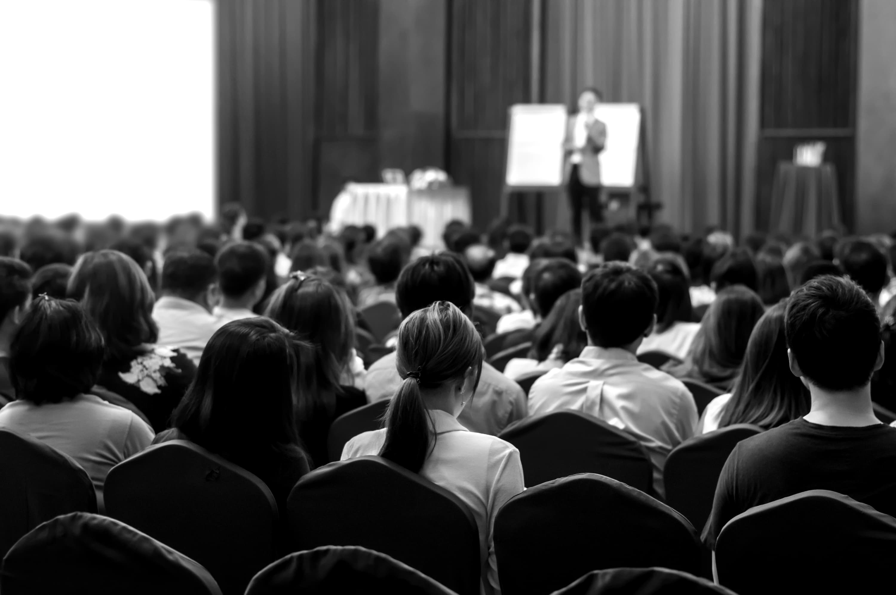 Audience gathered at a RenewaNation event