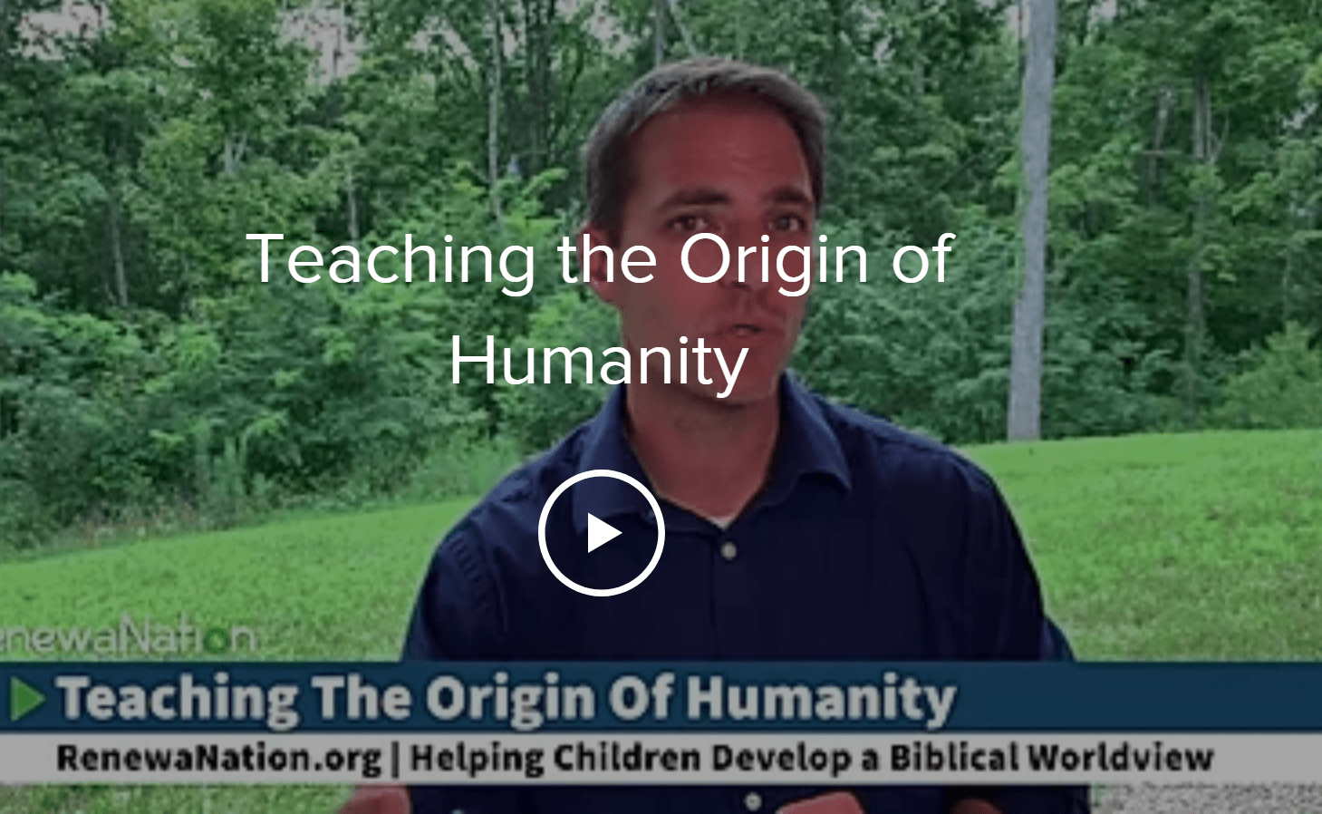 Video cover: Teaching the Origin of Humanity