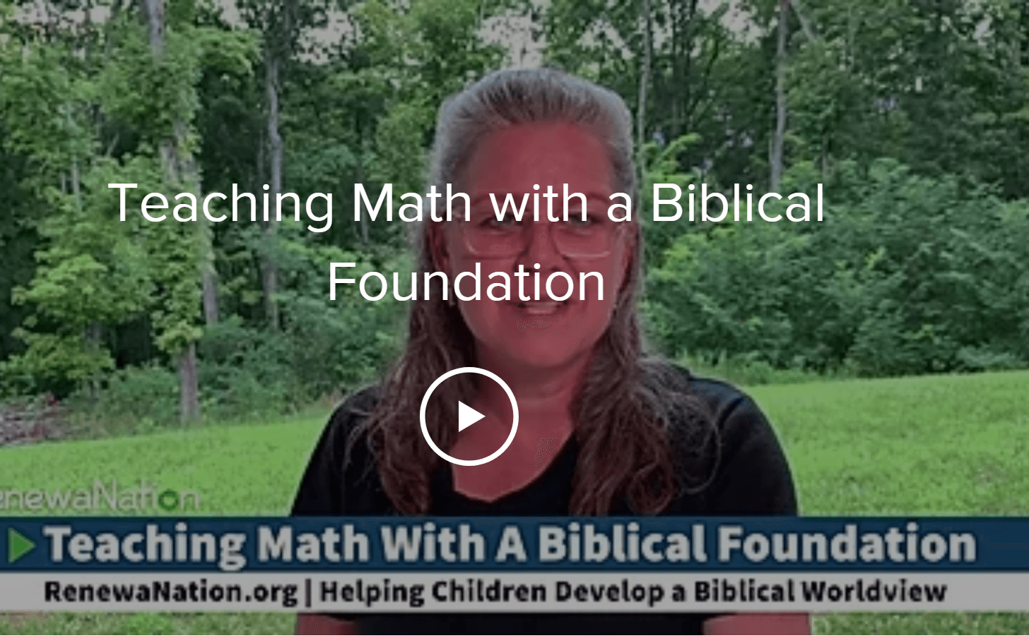 Video cover: Teaching Math with Biblical Foundations