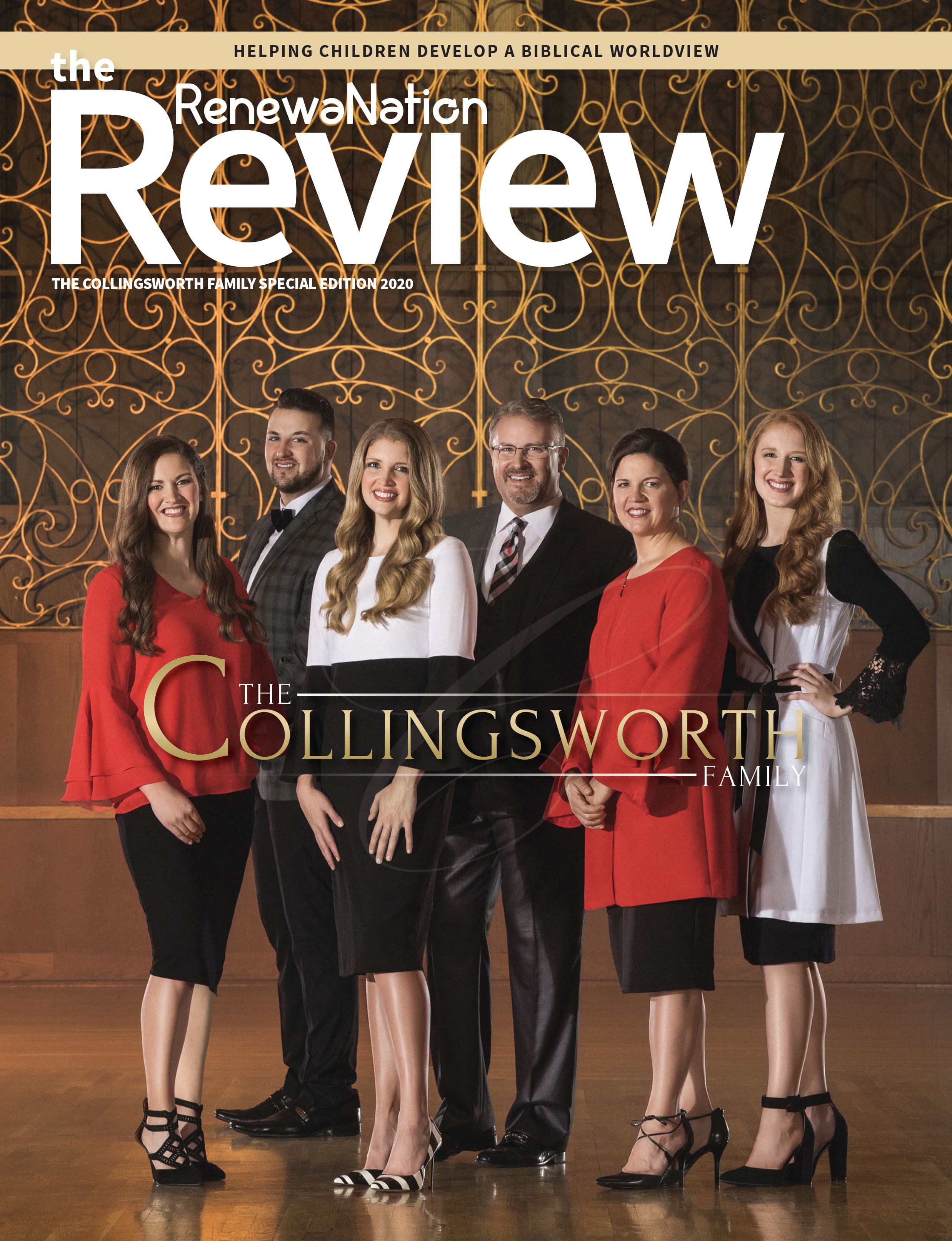 The Collingsworth Family 2020 special edition cover