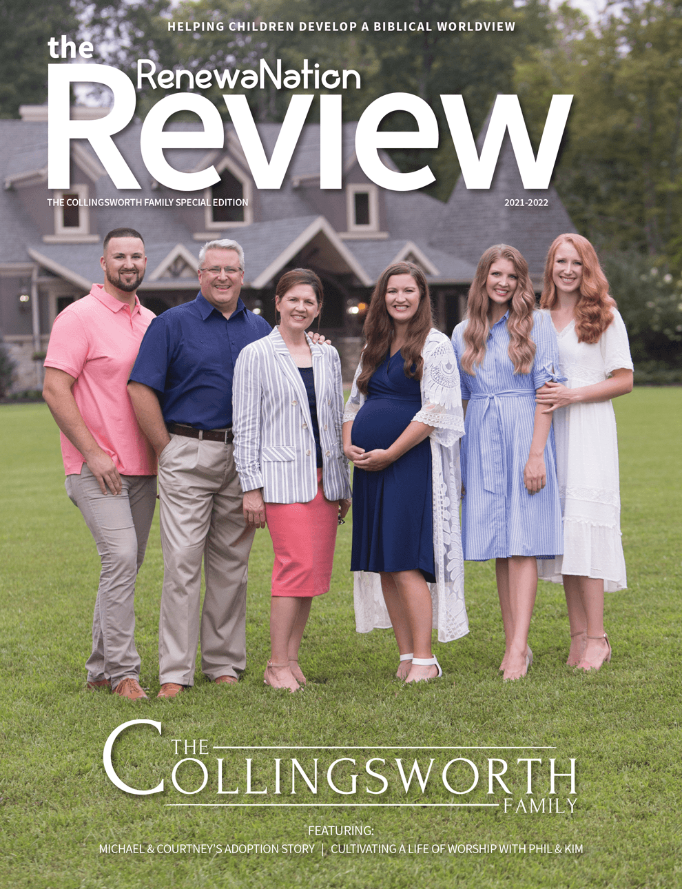 The Collingsworth Family 2021–22 special edition cover